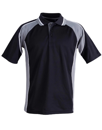 Picture of Winning Spirit, Childrens Mini Waffle CoolDry Polo